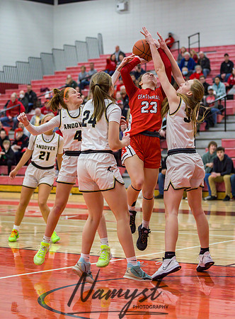 Centennial vs Andover Girls Varsity Basketball 107