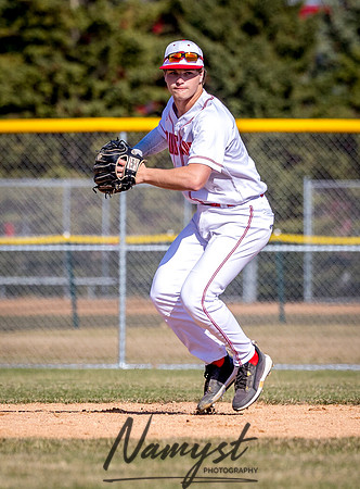Centennial vs Rogers Varsity Baseball 082