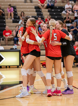 Centennial vs Andover Girls Varsity Volleyball 180