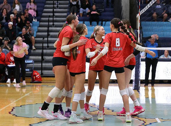 Centennial vs Blaine Girls Varsity Volleyball 243
