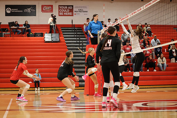 Centennial vs Coon Rapids Girls Varsity Volleyball 74