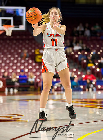 Centennial vs STMA Girls Basketball - State Tournament 233