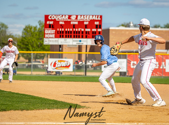Centennial vs Blaine Varsity Baseball 083