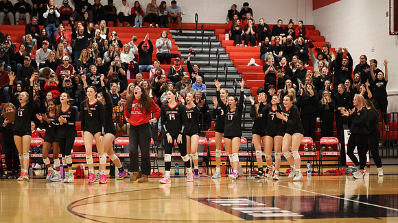 Centennial vs Coon Rapids Girls Varsity Volleyball 198