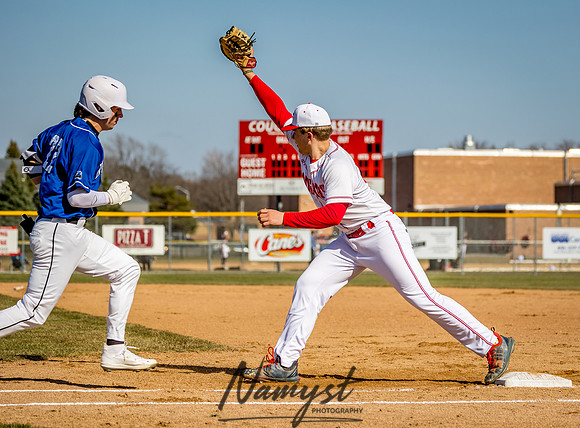 Centennial vs Rogers Varsity Baseball 085