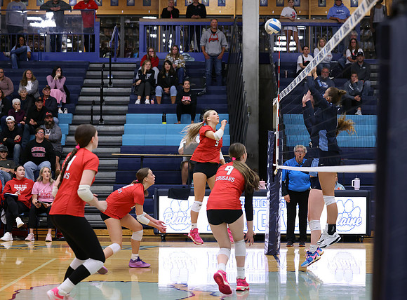 Centennial vs Blaine Girls Varsity Volleyball 238