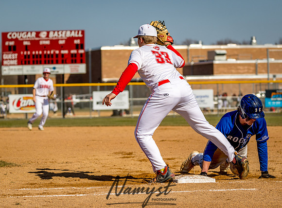 Centennial vs Rogers Varsity Baseball 127