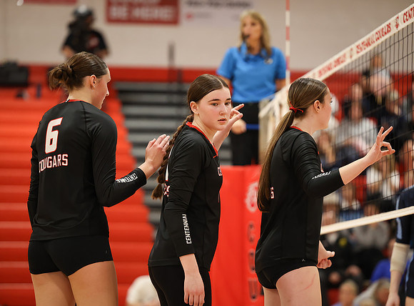 Centennial vs Blaine Girls Varsity Volleyball 145