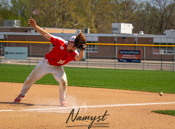 Centennial vs Andover B-Squad Baseball 020