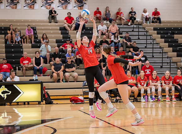 Centennial vs Andover Girls Varsity Volleyball 152