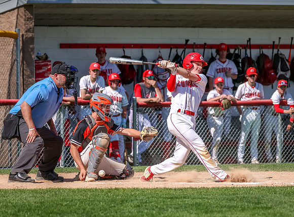 Centennial vs Moorhead Baseball 224