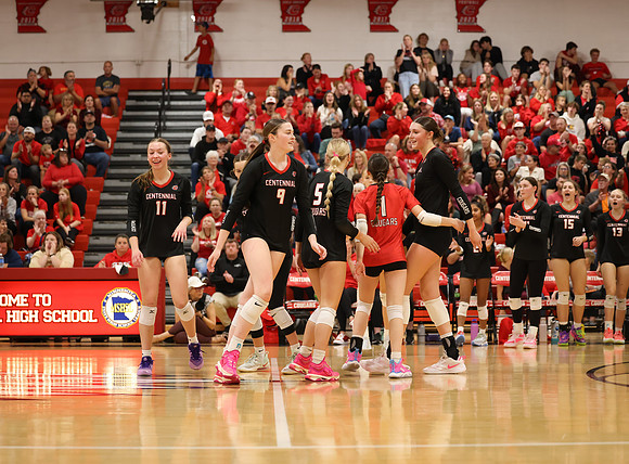 Centennial vs Blaine Girls Varsity Volleyball 295