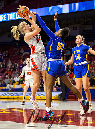 Centennial vs STMA Girls Basketball - State Tournament 136
