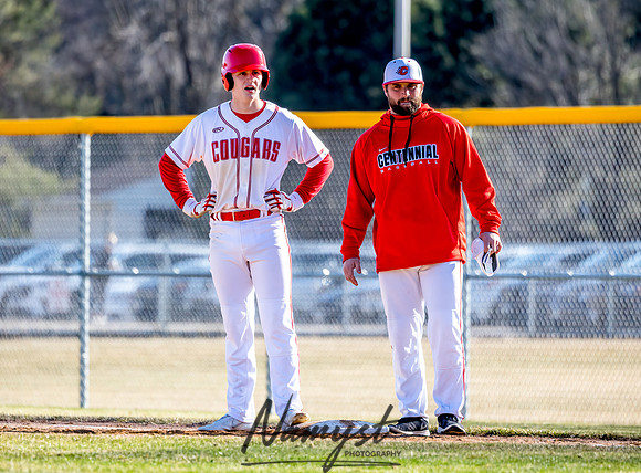 Centennial vs Rogers Varsity Baseball 211