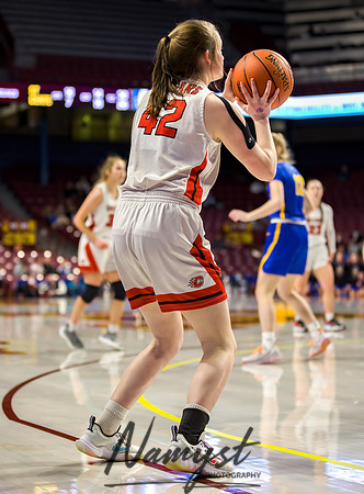 Centennial vs STMA Girls Basketball - State Tournament 186
