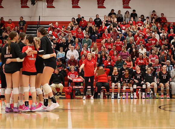 Centennial vs Blaine Girls Varsity Volleyball 286