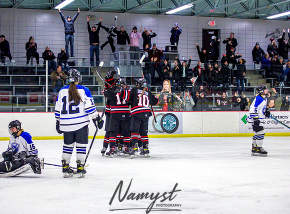 Centennial-Spring Lake Park vs Rogers Girls Varsity Hockey 429