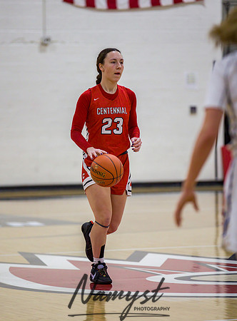Centennial vs Cambridge-Isanti Girls Varsity Basketball 137