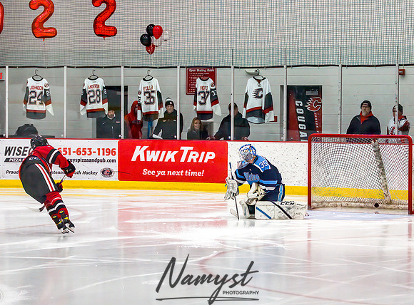 Centennial vs Blaine Varsity Hockey 249