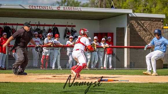 Centennial vs Blaine Varsity Baseball 054