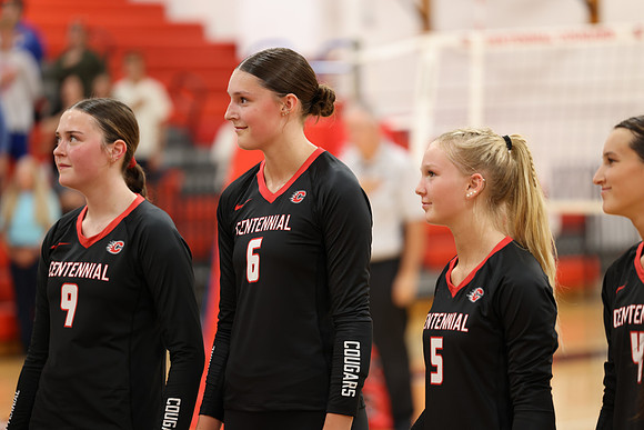 Centennial vs Cambridge-Isanti Girls Varsity Volleyball 16