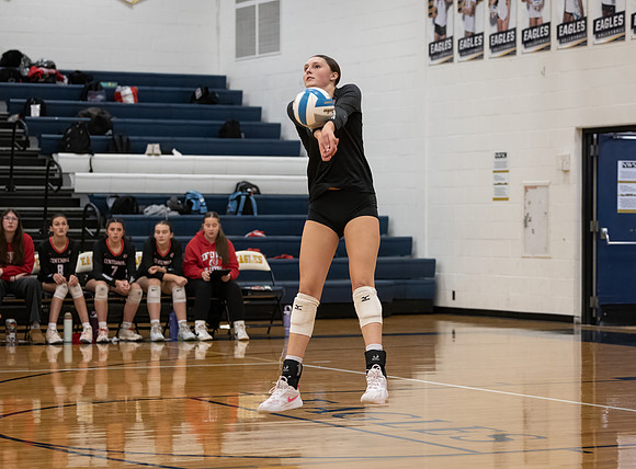 Centennial vs Totino-Grace Girls Varsity Volleyball 162