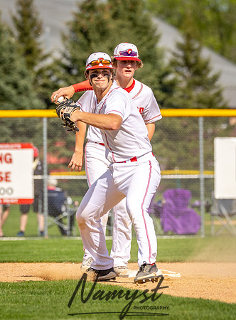 Centennial vs Blaine Varsity Baseball 089