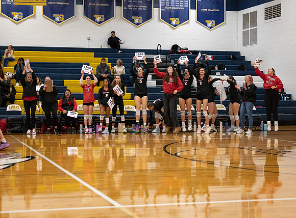 Centennial vs Totino-Grace Girls Varsity Volleyball 96