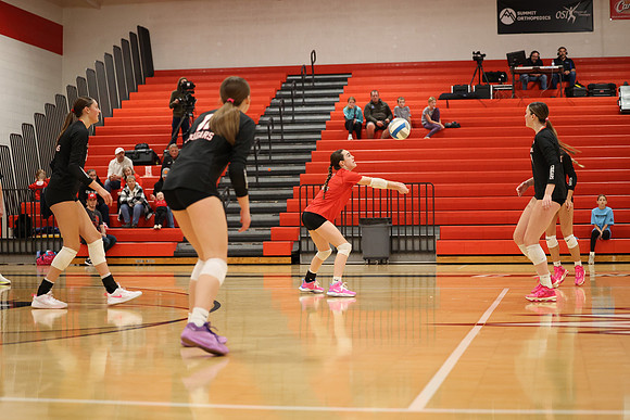 Centennial vs Coon Rapids Girls Varsity Volleyball 65