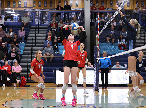 Centennial vs Blaine Girls Varsity Volleyball 57