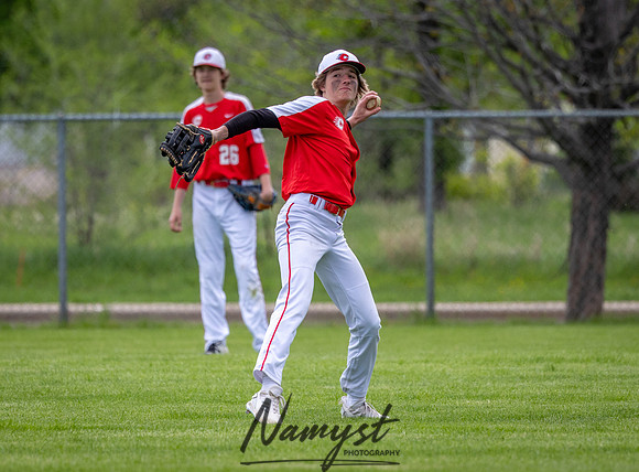 Centennial vs Washburn 9th Grade Baseball 077