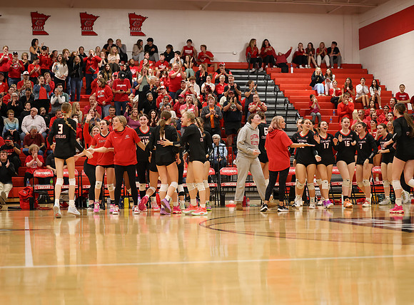 Centennial vs Blaine Girls Varsity Volleyball 313