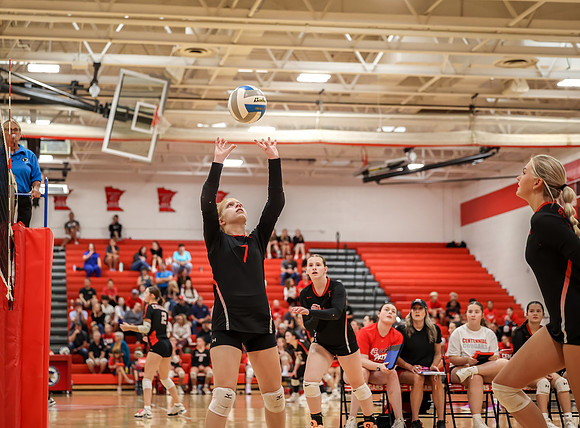 Centennial vs Mounds View Girls B Volleyball 45