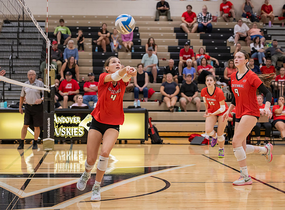 Centennial vs Andover Girls Varsity Volleyball 137