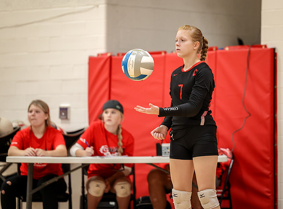Centennial vs Mounds View Girls B Volleyball 95