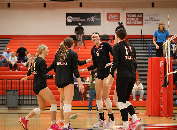 Centennial vs Blaine Girls Varsity Volleyball 147