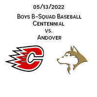 2022 05 12 Centennial vs Andover B-Squad