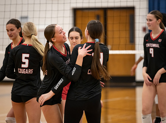 Centennial vs Totino-Grace Girls Varsity Volleyball 202