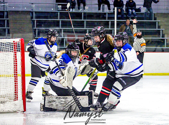 Centennial-Spring Lake Park vs Rogers Girls Varsity Hockey 310