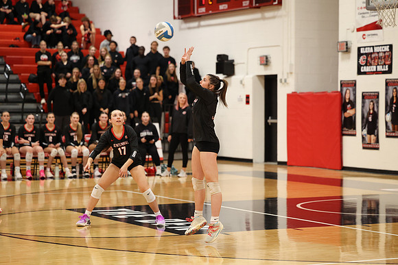 Centennial vs Coon Rapids Girls Varsity Volleyball 111