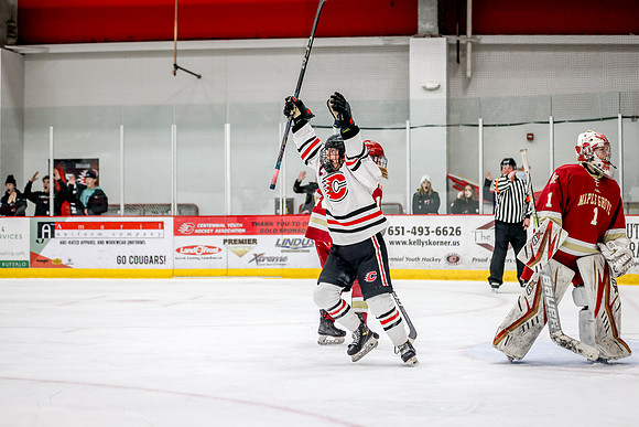 Centennial vs Maple Grove Varsity Hockey 375