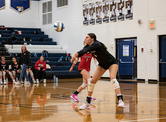Centennial vs Totino-Grace Girls Varsity Volleyball 54