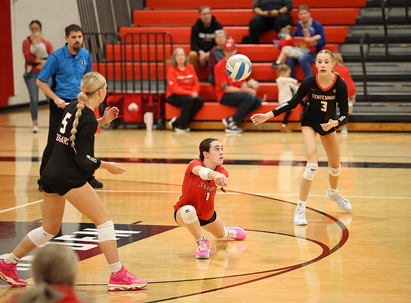 Centennial vs Blaine Girls Varsity Volleyball 160
