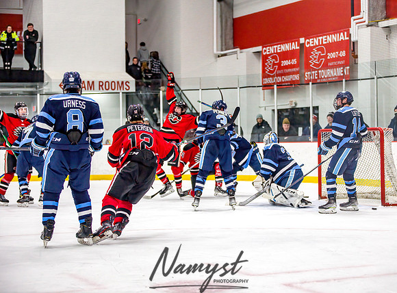 Centennial vs Blaine Varsity Hockey 176