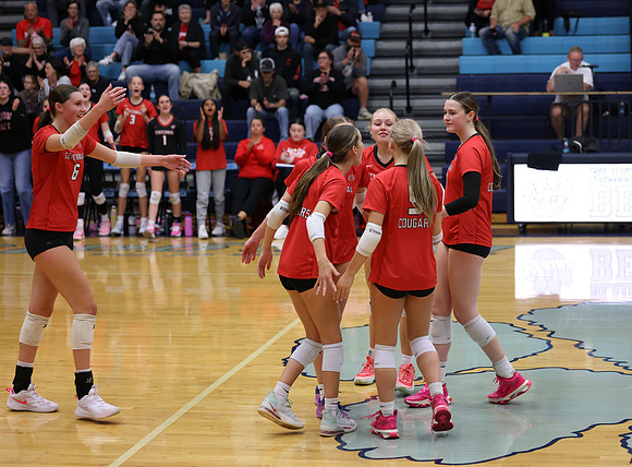 Centennial vs Blaine Girls Varsity Volleyball 173