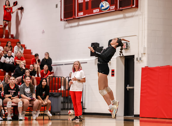 Centennial vs Coon Rapids Girls Varsity Volleyball 152