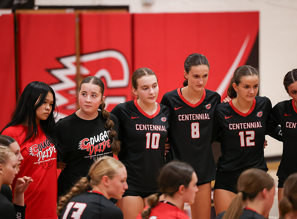 Centennial vs Osseo Girls Varsity Volleyball 67