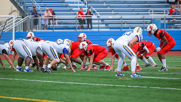 Centennial vs STMA JV Football 60