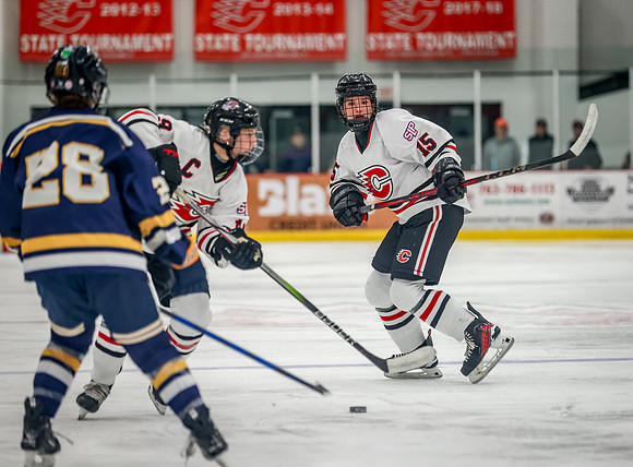 Centennial vs Rosemount Varsity Hockey 216