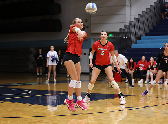Centennial vs Blaine Girls Varsity Volleyball 54